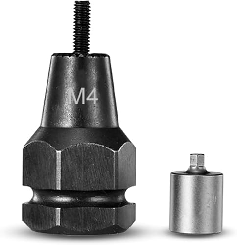 Miniatura 10 de Cabezal de pistola de tuerca de remache de bloqueo automático de 14 (1 unidad) para pistola neumática de tuerca de remache KIARUO