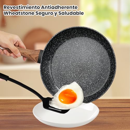 Baterías De Cocina, Kitchen diamond stone sartenes Marca HEEDU (3)