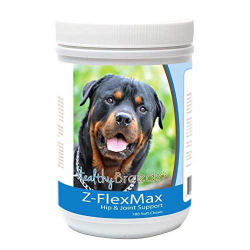 Healthy Breeds Rottweiler Z-Flex Max Dog Hip and Joint Support 18...