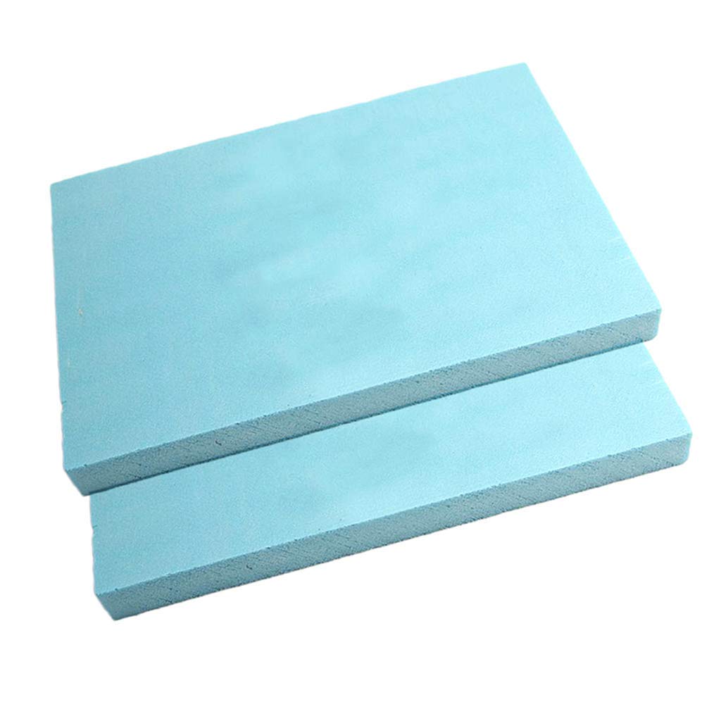 5 pièces/jeu de mousse haute densité - Plaque de bricolage - Pour modélisme - Paysage - Matériel pour base de diorama (295 x 200 x 30 mm)