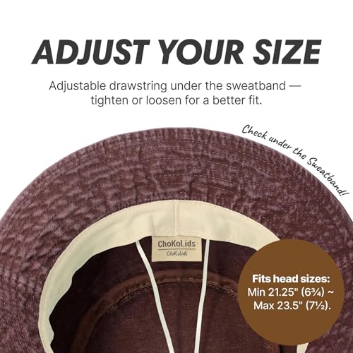Image of Hot Summer Bucket Hat Trendy Cotton Sun Cap for Beach Golf Fishing | Breathable cotton, fun outdoor vacation style, packable boonie design for men and women