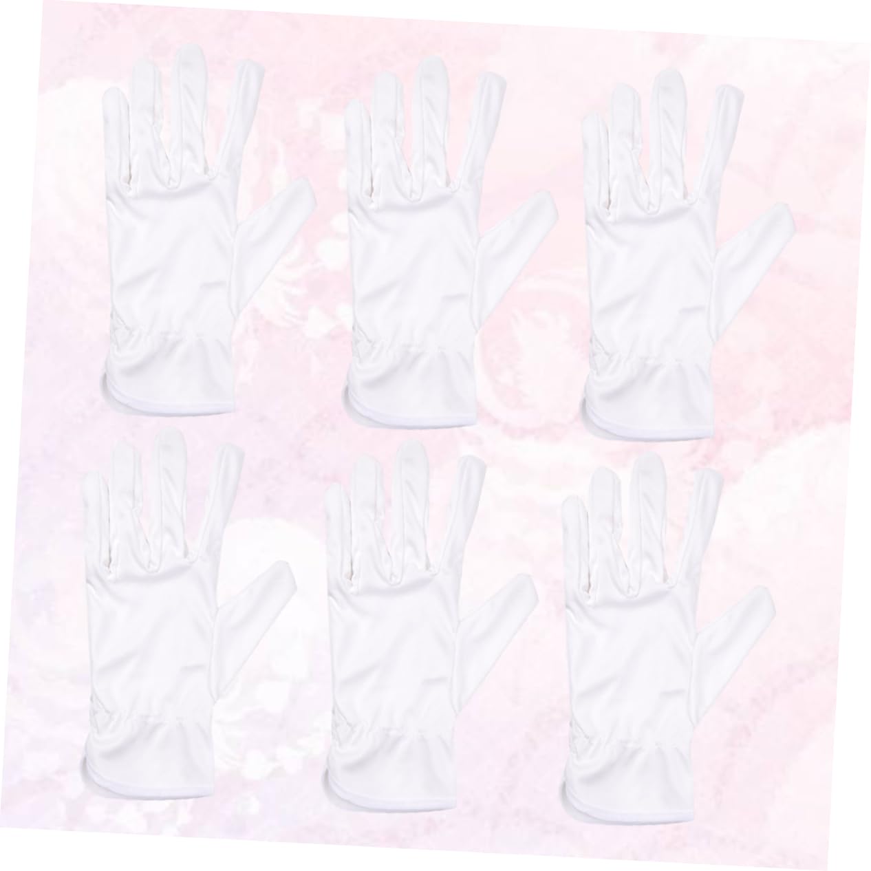 DOITOOL Mikrofaserhandschuhe 10 Paar Weiß Einheitsgröße Atmungsaktiv | Industrieeinsatz, Arbeit, Schutz, Schmuckreinigung, Farbdias, Innenbereich, Bauarbeiten, Profis, Hobbyhandwerker