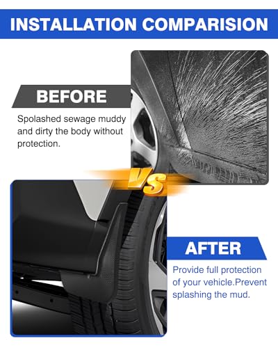 Image of Autorder Mud Flaps Fit for 2024-2026 Subaru Crosstrek Base /Premium /Sport /Limited Accessories(Not Fit Crosstalk Wilderness) Splash Guards Mudflap Fender Flares Front and Rear Mud Guard Set 4PCS