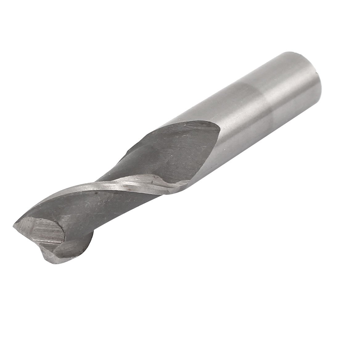 Aexit 15mm Cutting End Mills Dia 2 Spiral Flutes Straight Shank Cutter Tool HSS-AL Square Nose End Mills End Mill