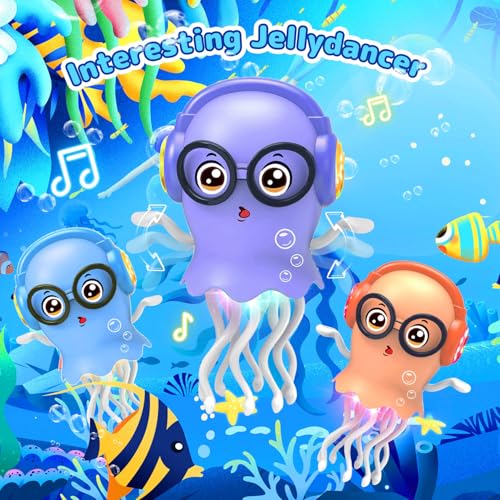 Image of Zonopy Baby Dancing Jellyfish, Crawling Jellyfish for 3-6 Girls 6-12 Year Old Boys Magic Toys for 3 4 5 6 7 8 Year Old Kids Birthday Gifts Christmas Gift