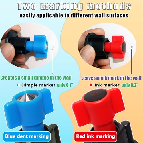 Keyhole Marker Hanging Kit with Level