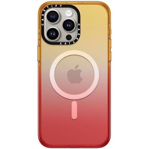 CASETiFY Impact Case for iPhone 15 Pro Max [4X Military Grade Drop Tested / 8.2ft Drop Protection/Compatible with Magsafe] - Peach Haze