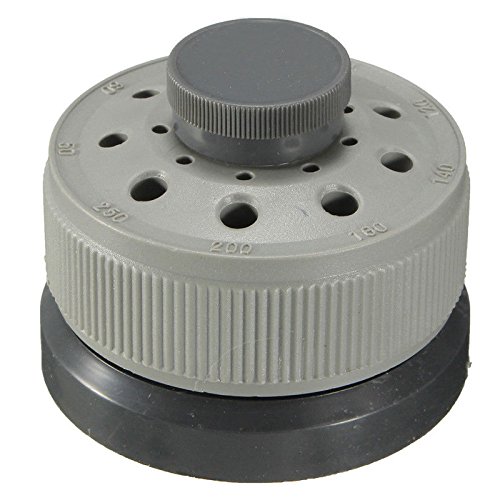 Conjunto de chaves de fenda de lâmina plana com 9 peças com lâminas e suporte giratório para relojoe