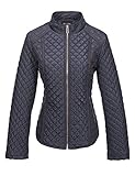 Bellivera Women's Stand Collar Lightweight Gilet Quilted Puffer Jacket，The Padded Zip Coat for...