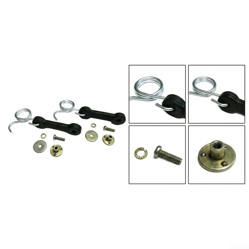 2 Cierres para Bagger para craftsman 532160793 para acero 2 Cierres(1 set(2pcs))
