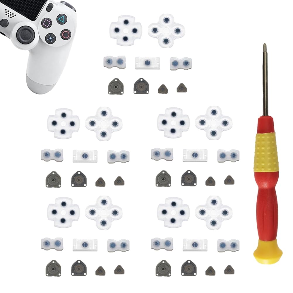 Amazon.com: 5 Sets Silicone Conductive Rubber Pads