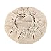 Laileya La fermentación del Pan Cesta Cubierta Home Bakery Masa de corrección de Calificación Canasta de Trenzado de Lino de Lino del paño de algodón, 23cm