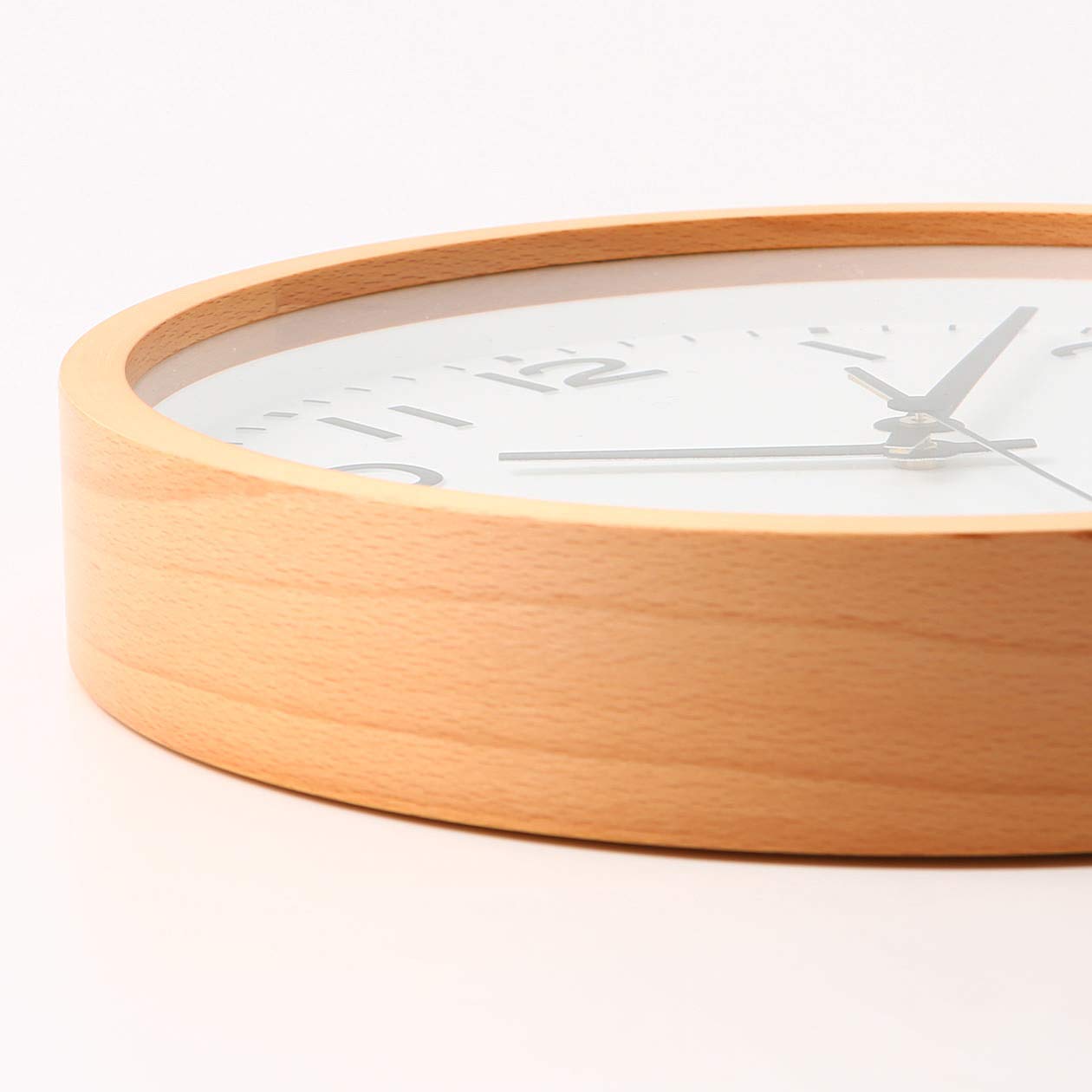 新品★無印良品 アナログ時計・大　掛時計・ブナ材 ナチュラル 限定 掛け時計 ⭐︎ Amazon.co.jp: 無印良品 アナログ時計・大 掛時計・ブナ材ナチュラル
