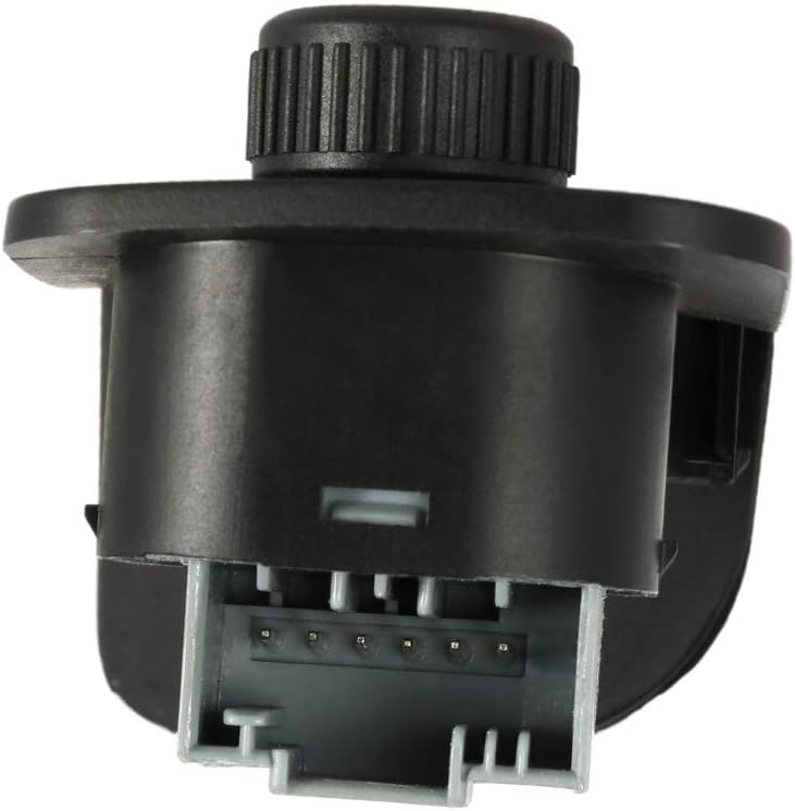 Car Power Rear View Mirror Switch, for Rear Side Mirror Switch Adjust Knob, for 2005 2006 2007 2008 2009 2010 2011 2012 2013 2014 1T1959552
