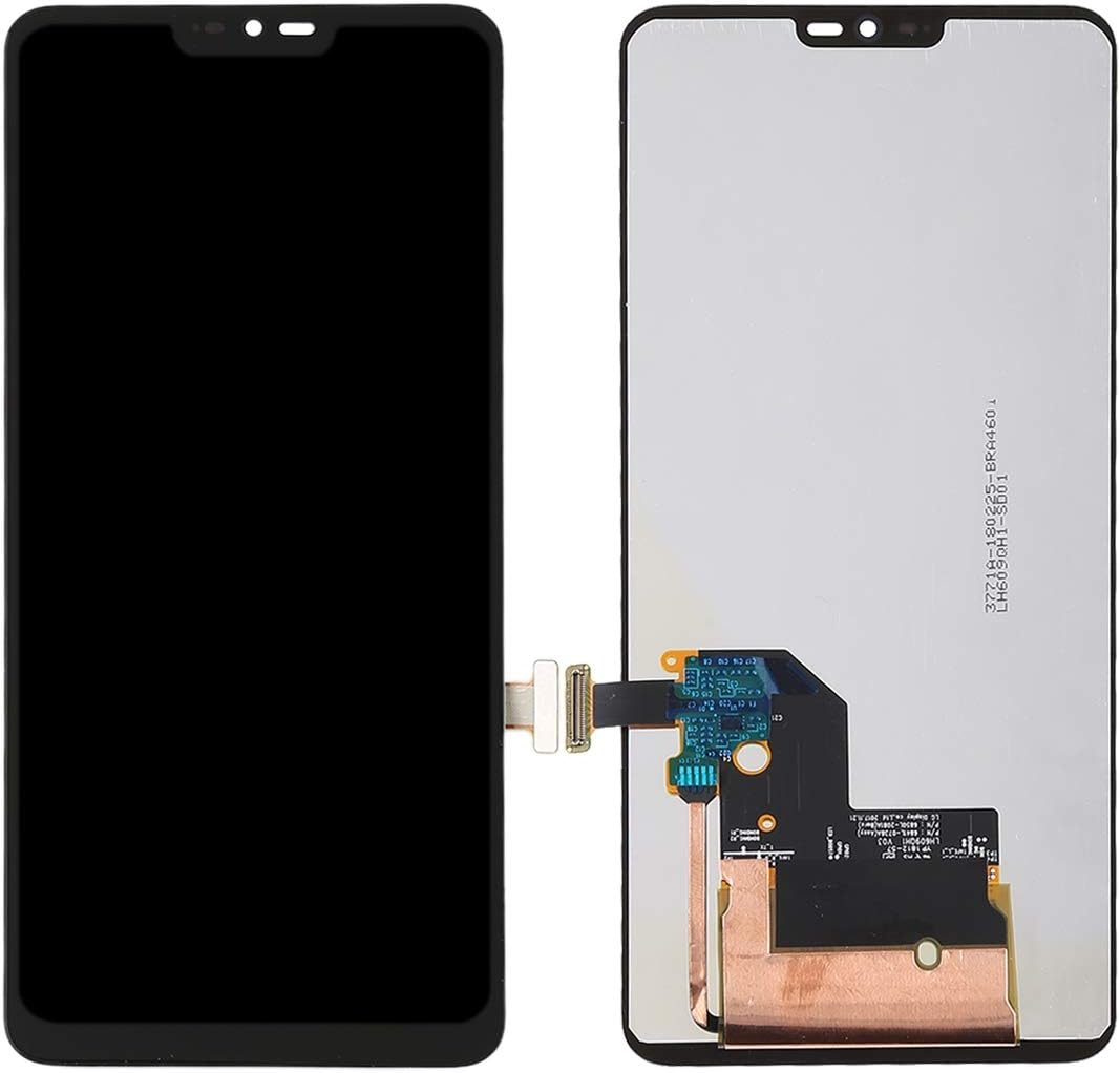 Mobile Phone Replacement Spare Parts LCD Screen for LG G7 ThinQ / G710 G710EM G710PM G710VMP with Digitizer Full Assembly(Black)