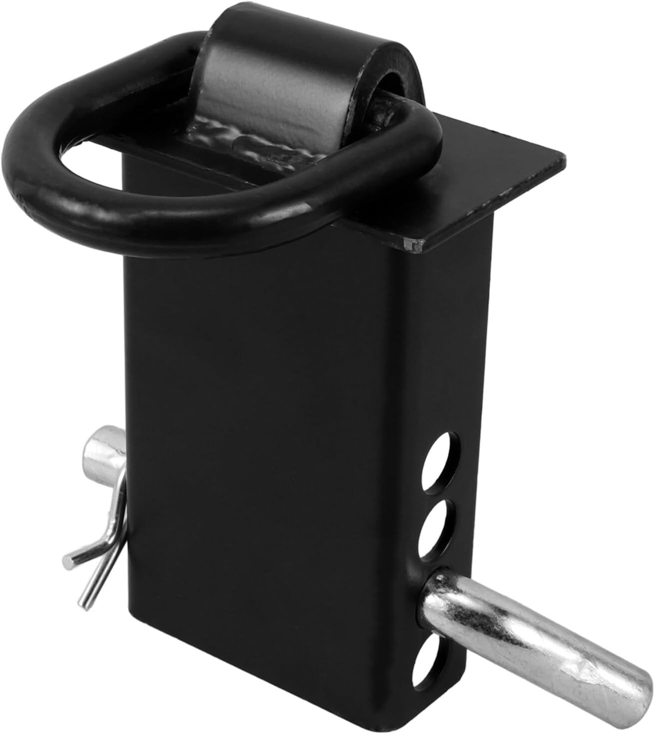 UPKOCH Heavy Duty Stake Pocket D Ring Trailer Tie Down Anchor for Truck Bed Cargo Securing with Recessed Metal Tie Down Hook