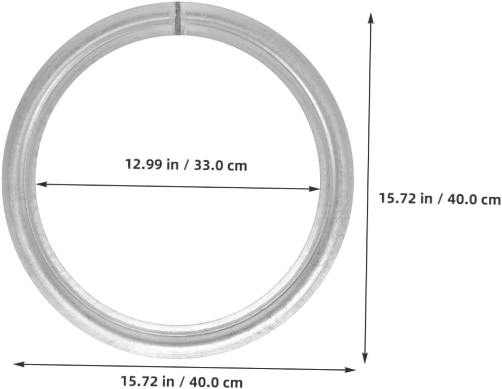Iron Stove Rings for Cooking Durable Multi-Function Wok Ring for Outdoor BBQ Camping Reliable Iron Material Versatile Kitchen Accessory