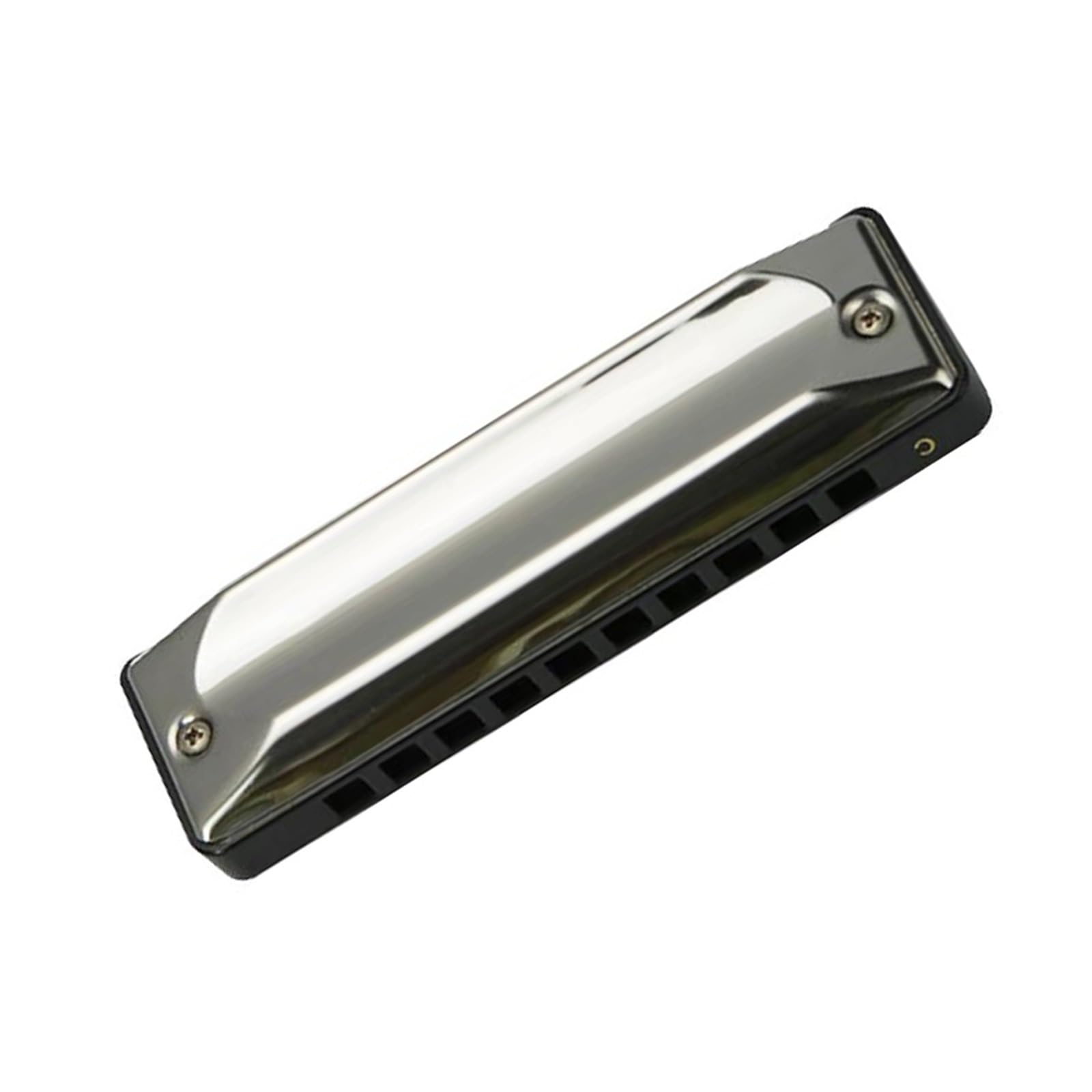 Armonica Blues Armonica Blues A 10 Fori 20 Toni Chiave Di C | Chiave armonica Blues a 10 fori 20 toni di C diatonica in acciaio per musicisti adulti(F Key)