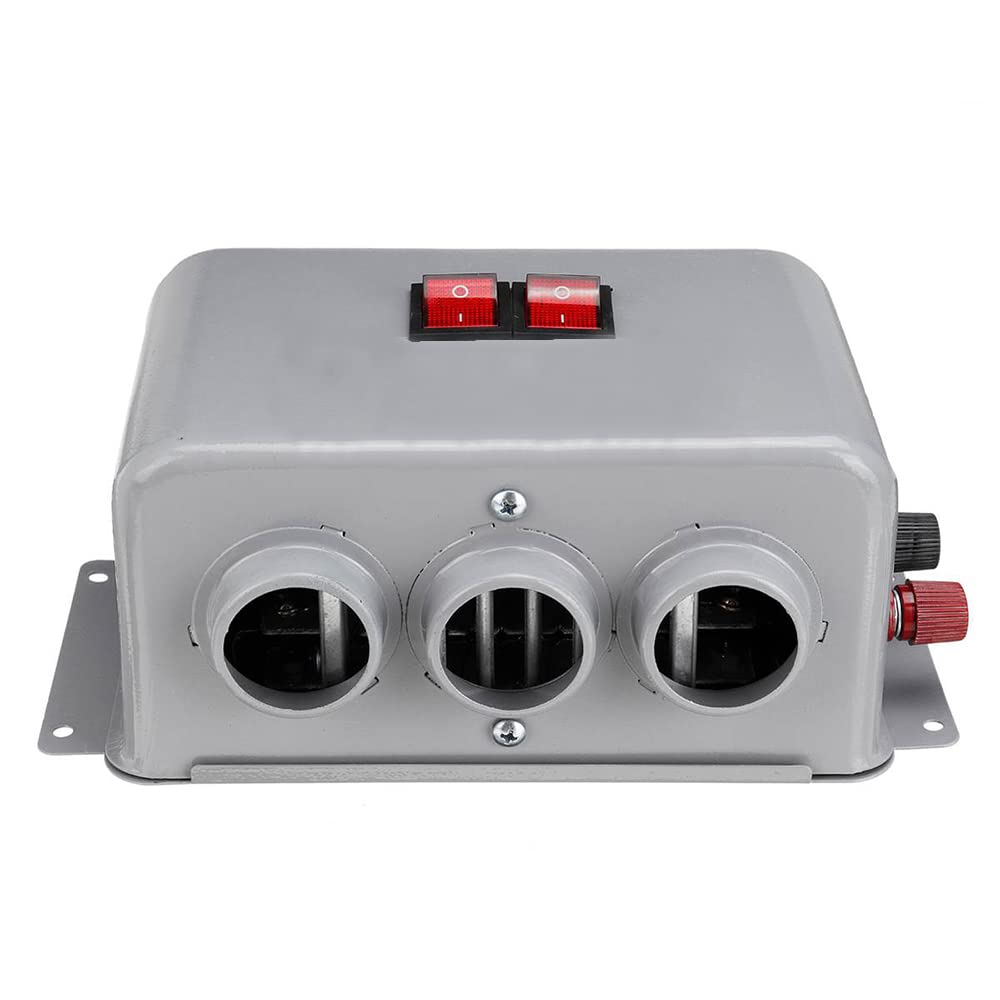 Chauffage De Voiture Portable Fockety 170W - Batterie 12000 MAh, Désembue Et Dégivre Le Pare-brise, Silencieux, USB