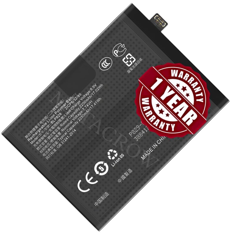 Image of Original BLP829 Battery Compatible with OnePlus 9 (LE2110, LE2111, LE2113, LE2115, LE2117) - (4500mAh) - 1 Year Warranty BC450