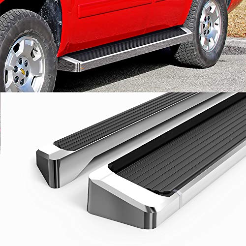 Estribos Running Board 6" Silver para Chevy Tahoe Y GMC Yukon miniatura 4