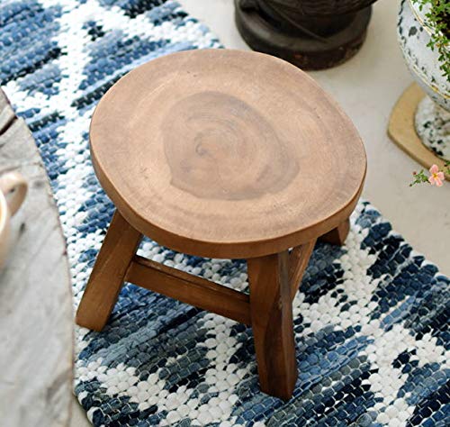 スツール　ハンドメイド Amazon｜手作り ウッドスツール ロータイプ (切り株0061