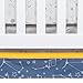 Trend Lab Galaxy 3 Piece Crib Bedding Set, Can Be Used As A Blanket Or A Playmat for Tummy Time, Includes Quilt, Fitted Crib Sheet and Skirt
