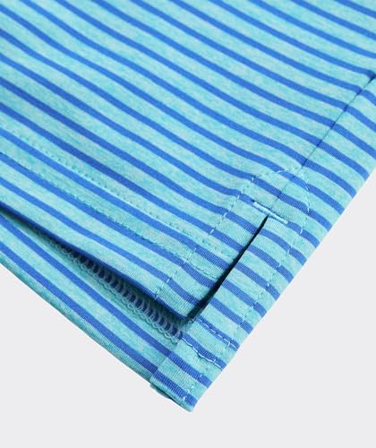 Image of Vineyard Vines Kids Bradley Stripe Sankaty Polo (Toddler /Little Kids /Big Kids)