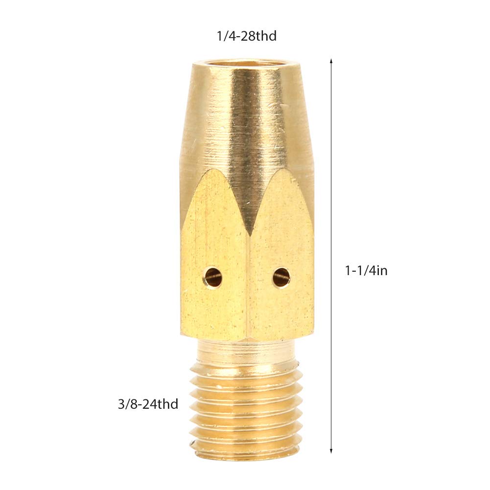 K♡ Amazon.com: 169 728 169728 Brass Tip Adapter for Mig Welder