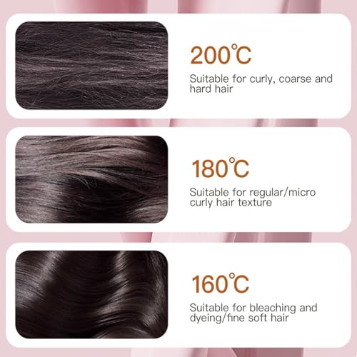 Mini plancha alisadora portátil para cabello recargable miniatura 7