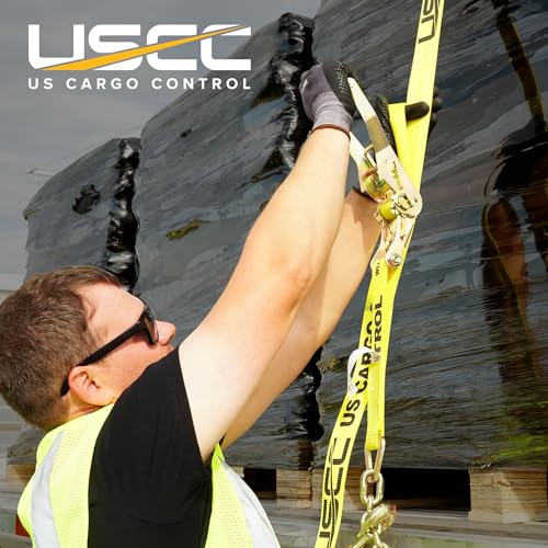 Ratchet Straps 2"x30 Ft 5-Pack – Chain & Grab Hook view 2
