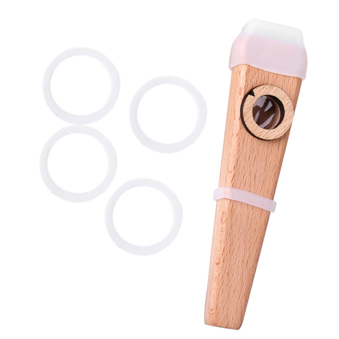 STOBAZA Anfänger Kazoo Musikinstrument Leicht Tragbar und Kompakt zur Begleitung von Gitarre und Ukulele für Junge und Altersgruppen