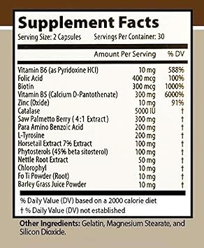 Anti Gray Hair 7050 Restore Natural Hair Color 60 Capsules Per Bottle 4 Pack