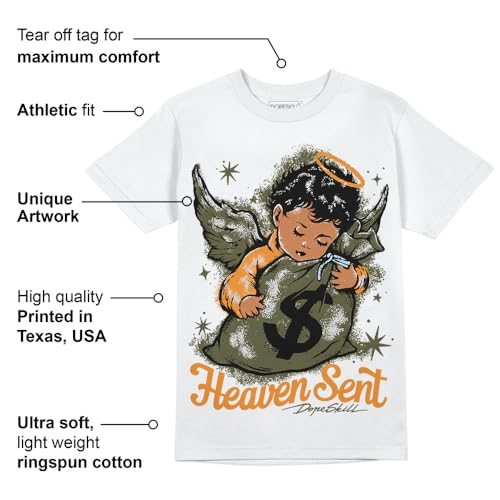 Image of DopeSkill Graphic Tee Streetwear Hip Hop Hypebeast Street Style Crew Neck Unisex T-Shirt Sneaker Colour Matching Shirts Angel