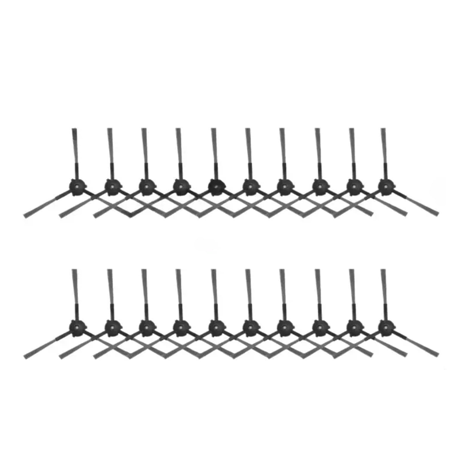 Vividcrate Robot Vacuum Cleaner Side Brush Replacement Accessories,Compatible For ECOVACS,Y1 PRO PLUS/Y1 Plus, NEO 2.0 Plus,Compatible For YEEDI,Y1 PRO PLUS(20pcs)