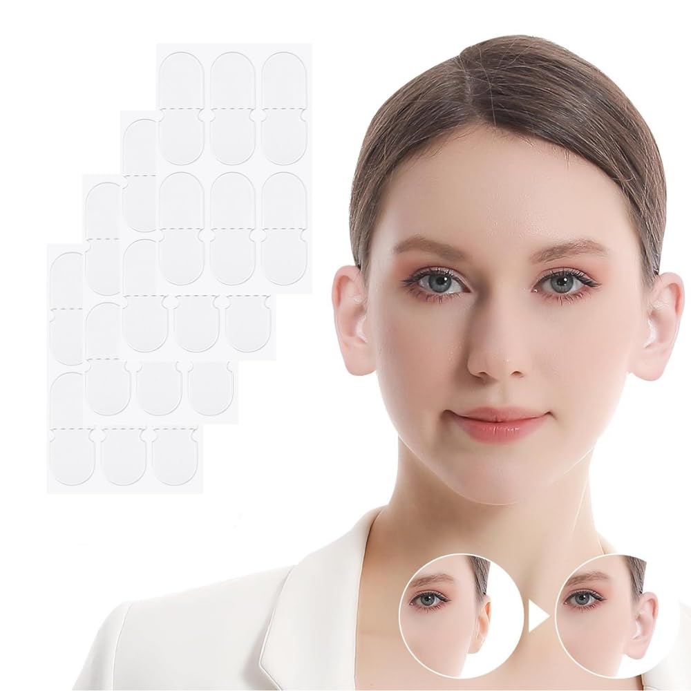 Ear Stickers, 24pcs Elf Ear Tapes, Ear Lobe Support Patches for Concave Ears, Strong Support Transparent Painless Silicone Cosmetic Ear Stickers Say Goodbye to Flat Ears, for Natural Ear Contours (24 pcs) (B0DF7SBWPT) Amazon Price History, Amazon Price Tracker