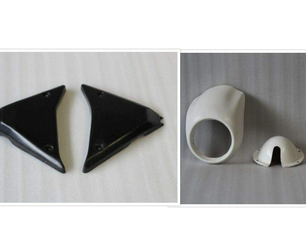 Carénage masque de phare moto pour Harley Davidson FXR Dyna 82 - 8