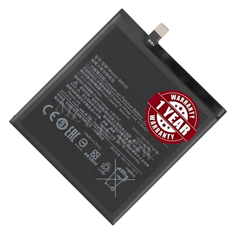Image of Original BM3D Battery Compatible for Xiaomi Mi 8 SE - (3120mAh) - 1 Year Warranty JK1