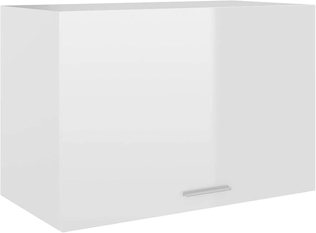Goliraya Hanging Cabinet Kitchen Cabinet Storage Unite White 60x31x40 cm Chipboard