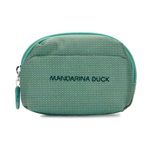 Mandarina Duck Md20 Minuteria - Monedero Mujer, Color Azul (Petrol Blue), 7,5 x 14 x 21,5 cm (B x H T), 02f, Talla única