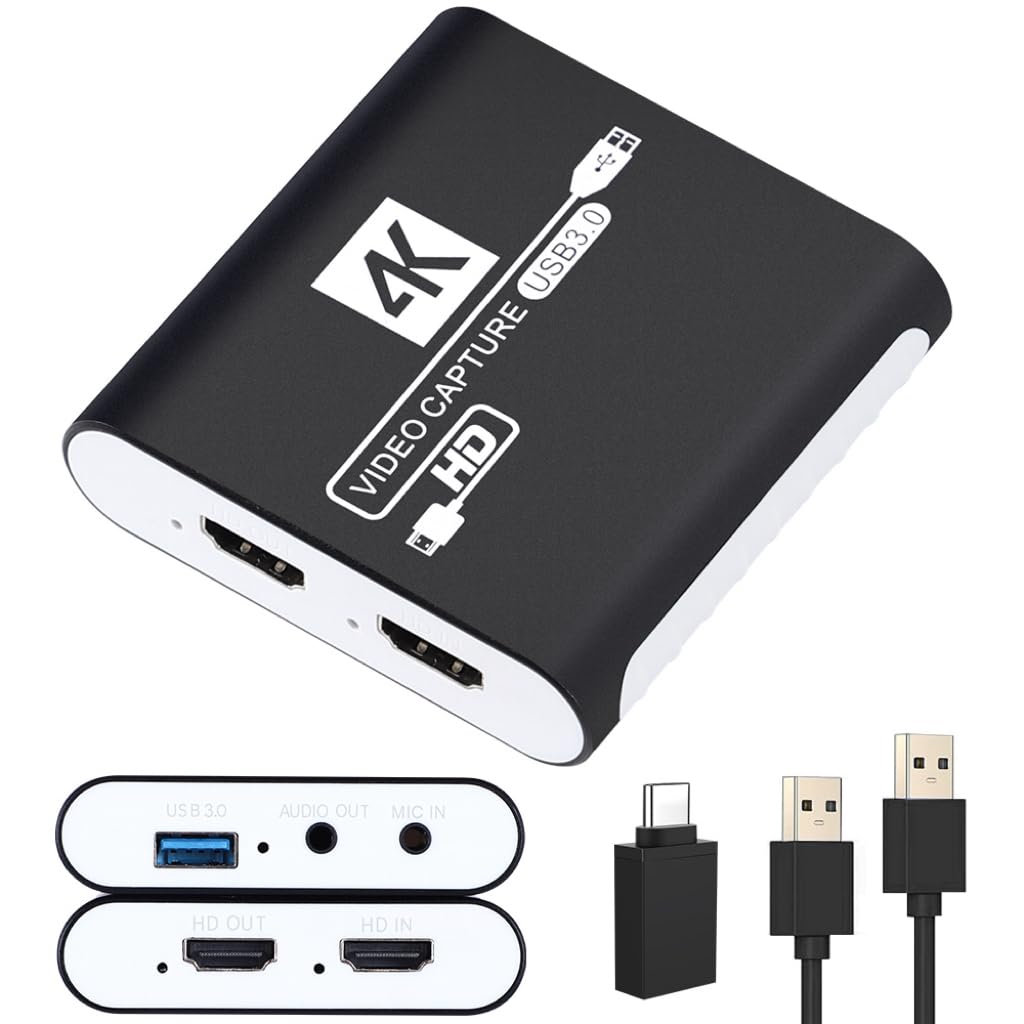 Amazon.co.jp: HDMI キャプチャーボード Switch対応 4K