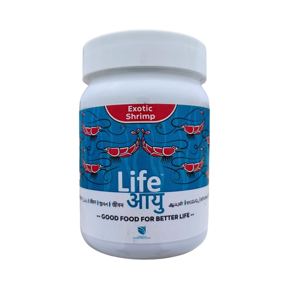 Aquarium Products India API Life Aayu Exotic Shrimp Food 30g