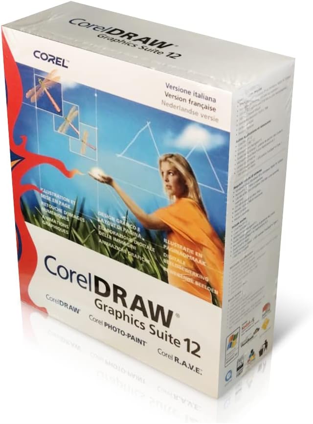 CorelDraw Graphics Suite 12 OLD VERSION