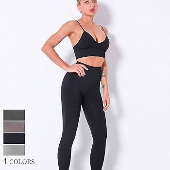 ヨガセット Amazon.co.jp: S-TING 4カラー2ピースヨガセットスポーツ