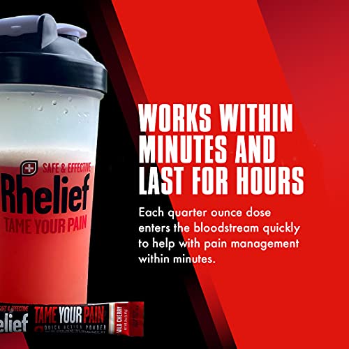 Dr. Riggs' Rhelief Natural, Safe and Effective Pain & Joint Relief Drink Mix Supplement - Great for Every Day Muscle… - Image 3