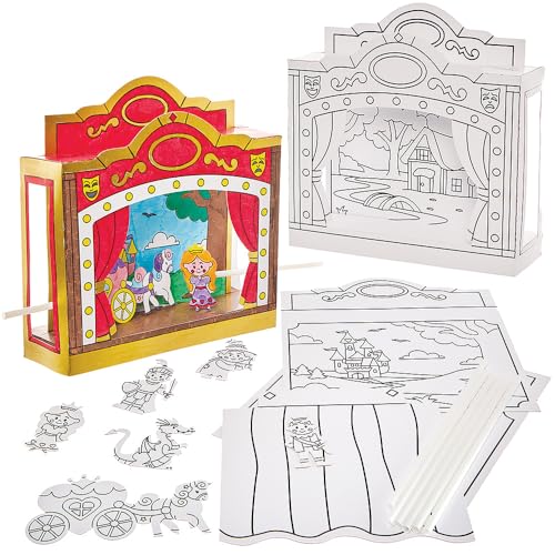 KIT DI ARTIGIANATO artistico fai da te per bambini Pom Poms creativi