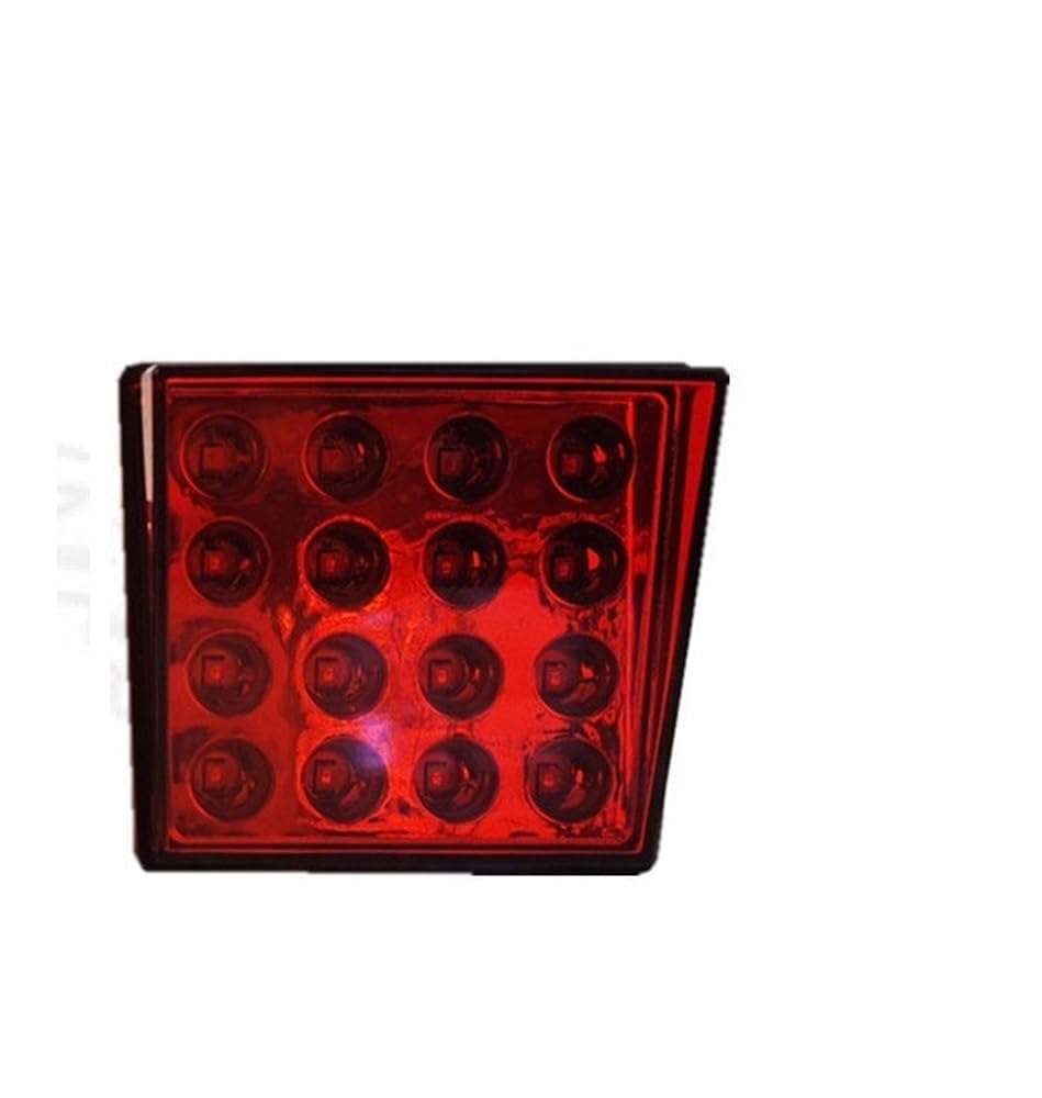Freno Luce Stop Lampada 1PCS F1 Stile Pilota Luce 20LED Moto LED Luce di Stop Luce Posteriore Freno LED Moto Luce di Arresto Moto Fanale Posteriore 12V