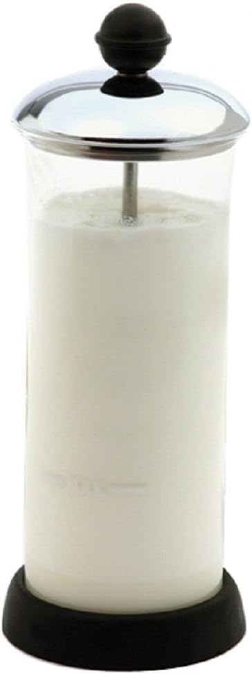 Norpro Glass Froth Master, 2 cups, Black