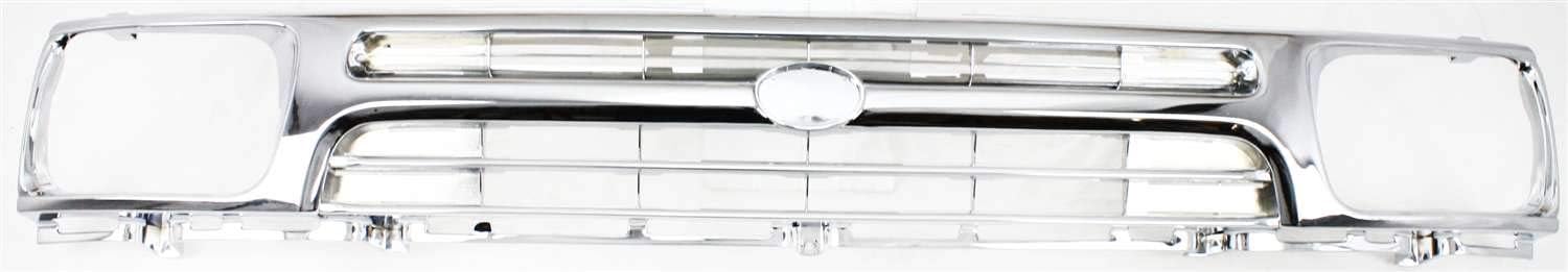 Garage-Pro Aftermarket Grille Assembly Compatible with 1992-1995 Toyota Pickup Plastic Chrome Shell and Insert