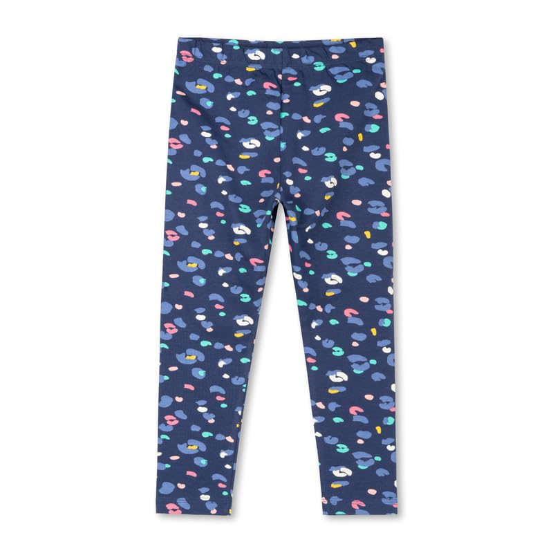 Image of ARIEL Cotton Printed Non-Transparent Regular Fit Ankle Length Leggings for Girls